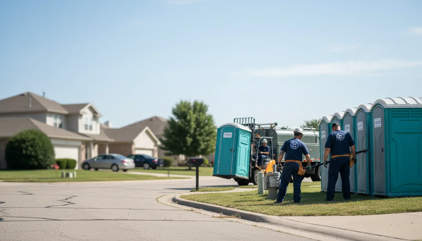 Porta Potty Rental in Kasbeer, IL near me
